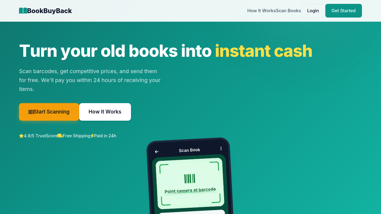 BookBuyBack Scanner